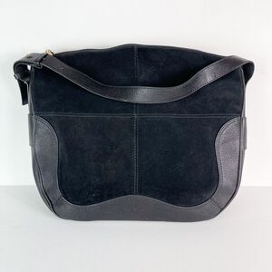 See By Chloe NWOT Hana Leather & Suede Black Hobo Bag